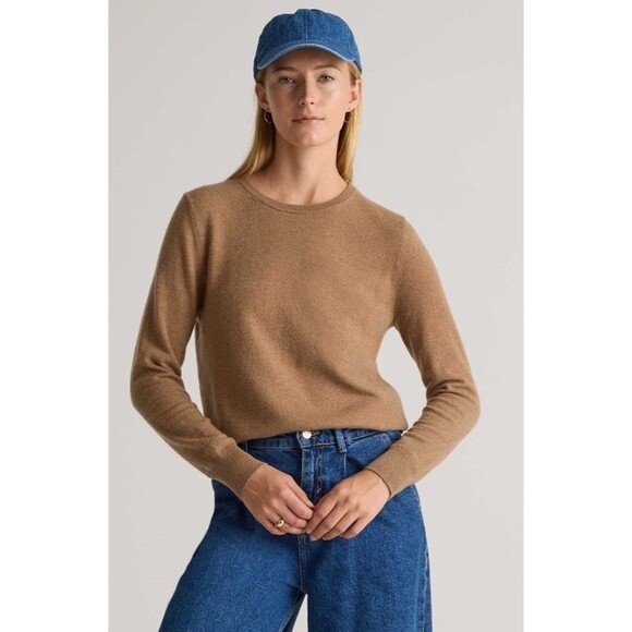 Quince Mongolian Cashmere Crewneck Sweater Sz Small - Picture 1 of 7